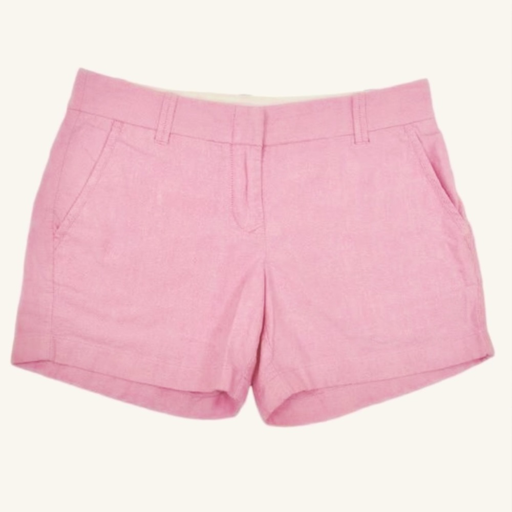 EUC🌸Pretty pink J Crew City Fit 5” Chino Shorts - Picture 2 of 6